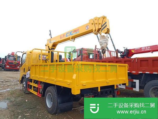 湖北出售二手長(zhǎng)興4噸4節(jié)直臂130馬力隨車(chē)吊