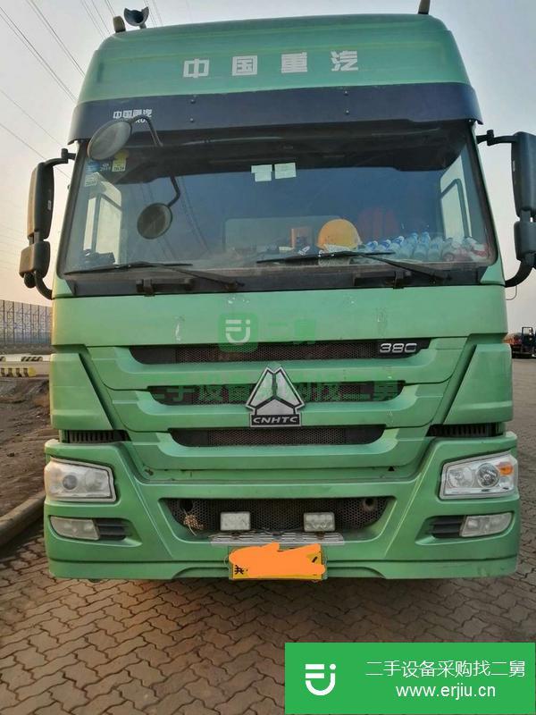 河北出售二手豪沃國五牽引車