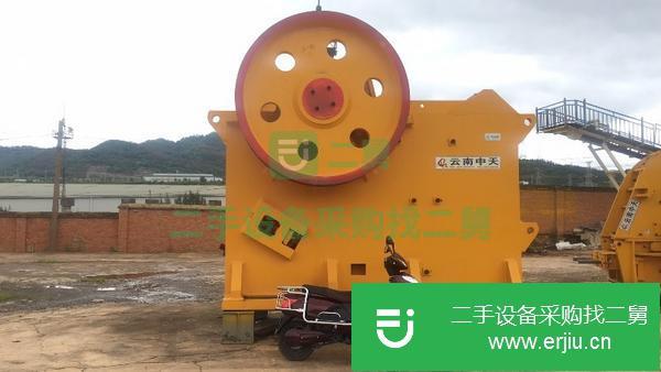 云南出售二手1215顎式破碎機