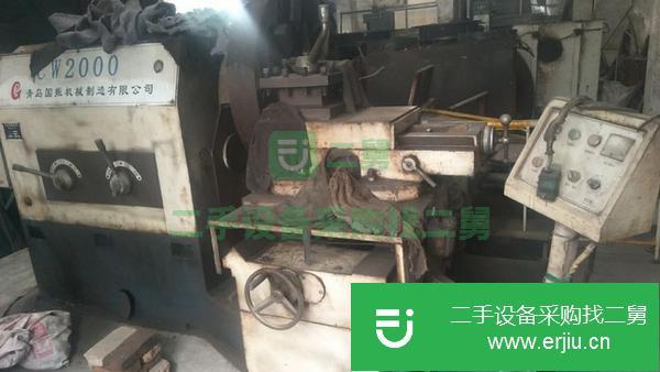 江蘇出售二手2米臥式車床，安裝少用