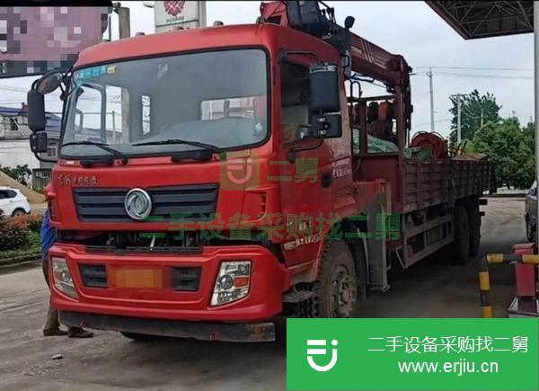 江西出售二手三一12噸240馬力后八輪隨車吊手續齊全負責提檔