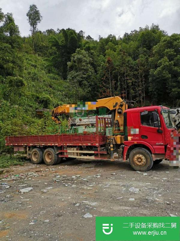 福建出售二手徐工12噸隨車吊,車廂8.5米,12米大臂