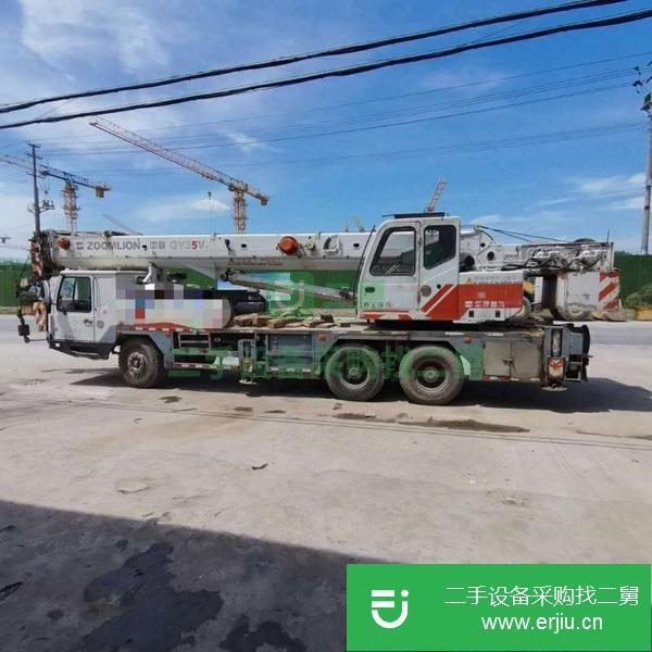 湖南出售二手中聯(lián)25v5國(guó)三汽車吊包提檔