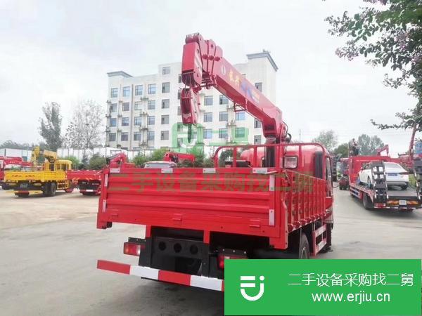 湖北出售二手重汽豪曼6.3噸130馬力隨車吊