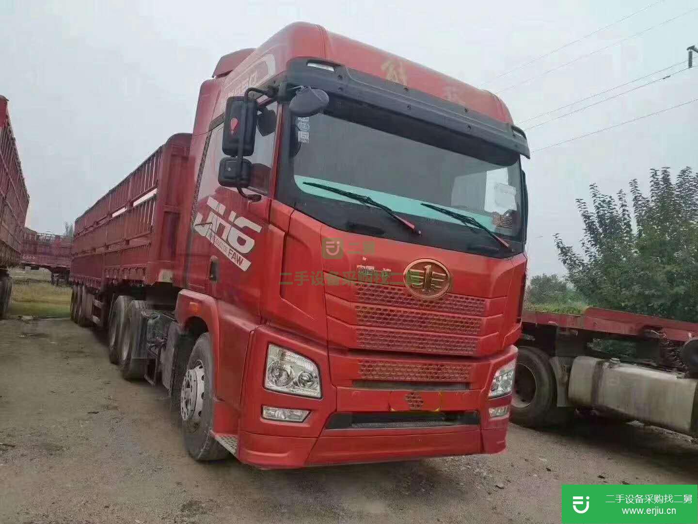 江西出售二手青島解放550馬力半掛車