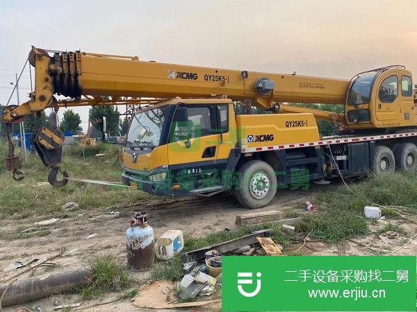 河南出售二手徐工吊車，車況漂亮 手續齊全