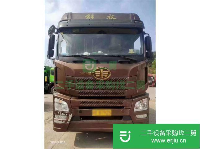 江西出售二手青島解放JH6前四后八平板車