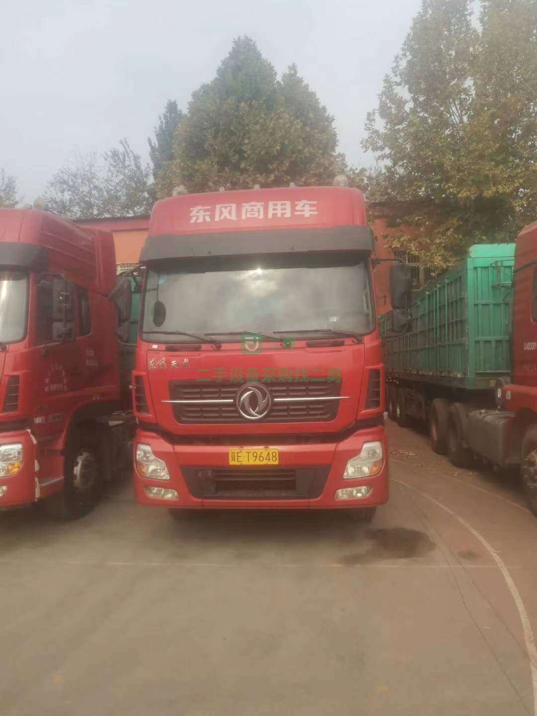 出售一臺2年7個月天龍450牽引車，車況精品輪胎強