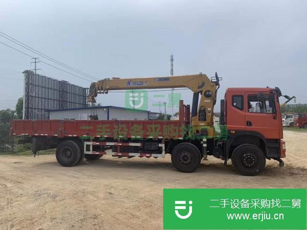 吉林出售二手徐工12噸隨車吊