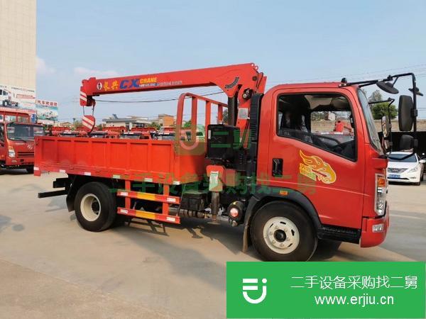 湖北出售二手三一6.3噸隨車吊