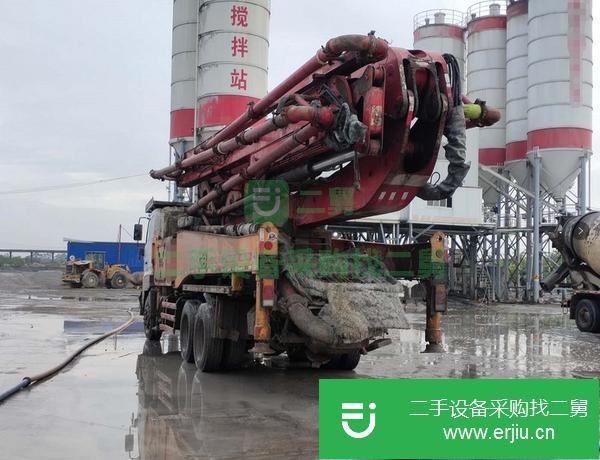 廣西出售二手14年三一49米泵車