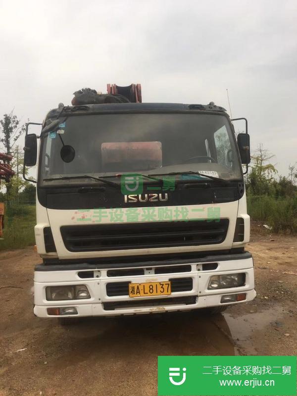 內蒙古出售二手三一重工40米泵車車況杠杠的手續齊全
