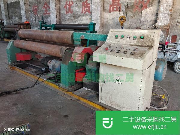 浙江出售二手實心W11-20*2000對稱式機械自動卷板機