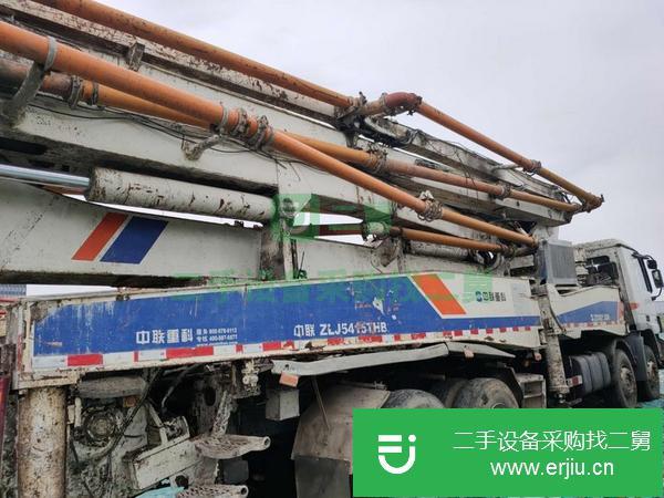 天津出售二手11年中聯52米六節臂泵車