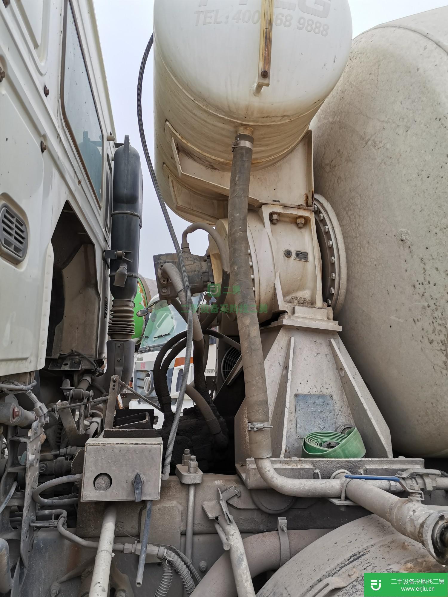 山東出售二手亞特重工380馬力攪拌車