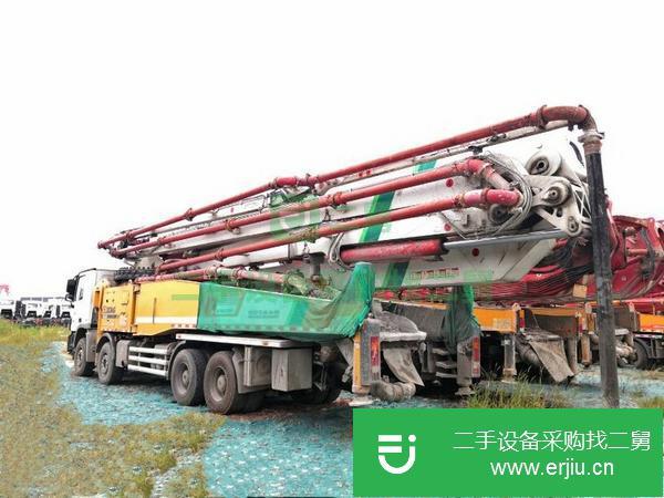江蘇出售二手17年6月徐工V7大奔62米泵車國4排放