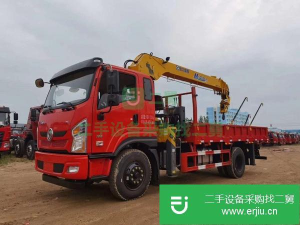河南出售二手東風單橋8噸隨車吊