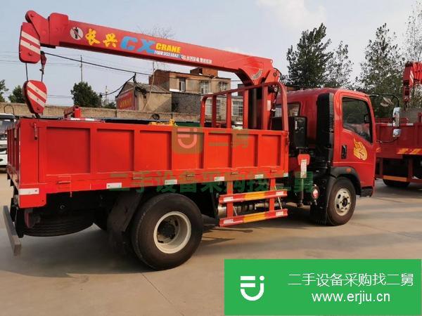 湖北出售二手三一6.3噸隨車吊