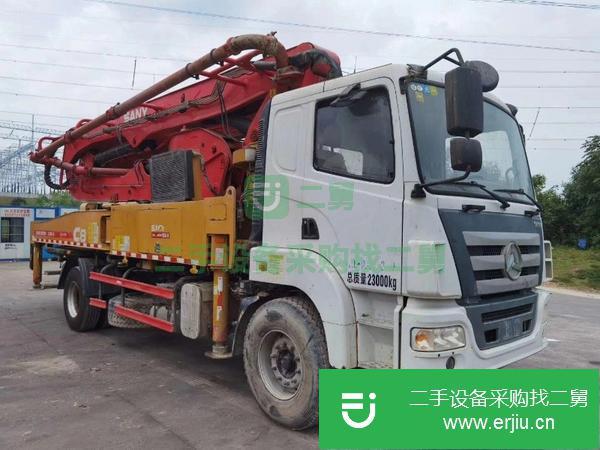 湖南出售二手三一37米國五泵車車況良好