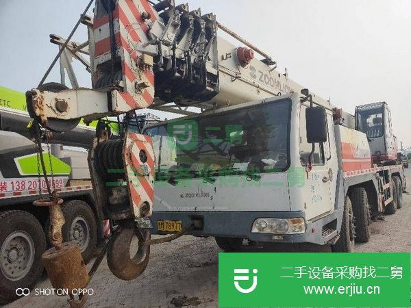 天津出售二手中聯重科吊車，手續齊全