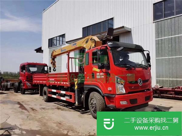 山西出售二手東風6.3噸隨車吊