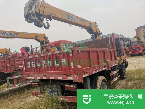 吉林出售二手徐工5噸隨車吊