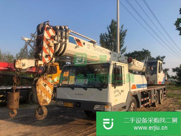 內蒙古出售二手12年11月中聯25vf汽車吊