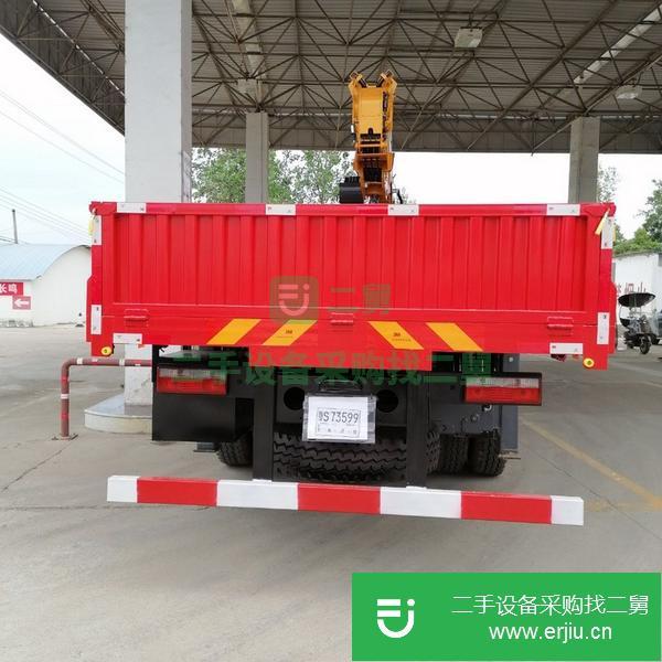 湖北出售二手東風暢行前四后八徐工14噸雙聯泵隨車吊