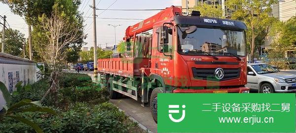 湖北出售二手東風玉柴200馬力三一8噸隨車吊