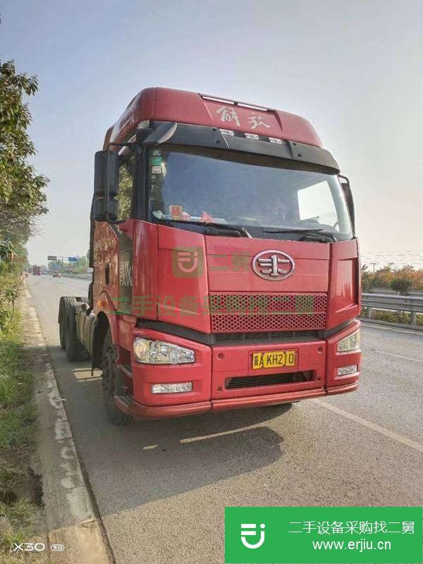 河北出售二手解放J6P牽引車原車原版