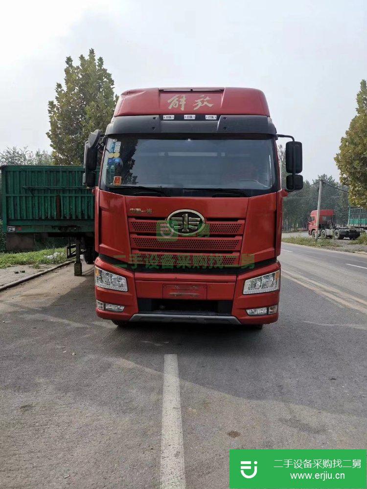 江西出售二手一汽解放半掛車