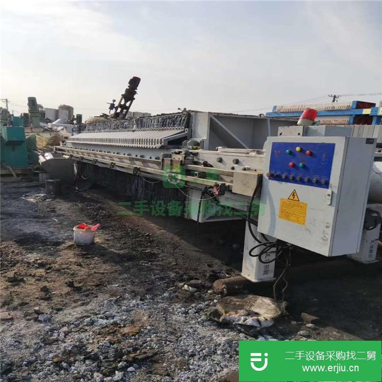 山東出售二手板框壓濾機(jī)