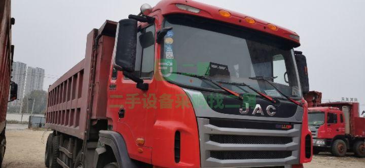 出售國五江淮格爾發(fā)350馬力7.6米，1.5米高前四后八自卸車