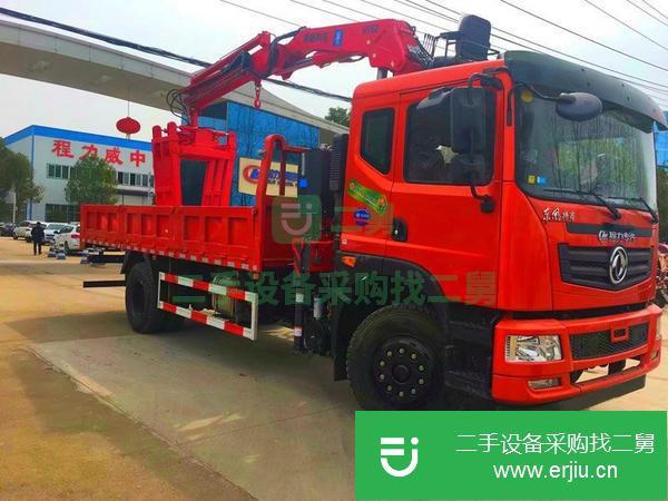山西出售二手東風隨車吊，上裝5噸吊機
