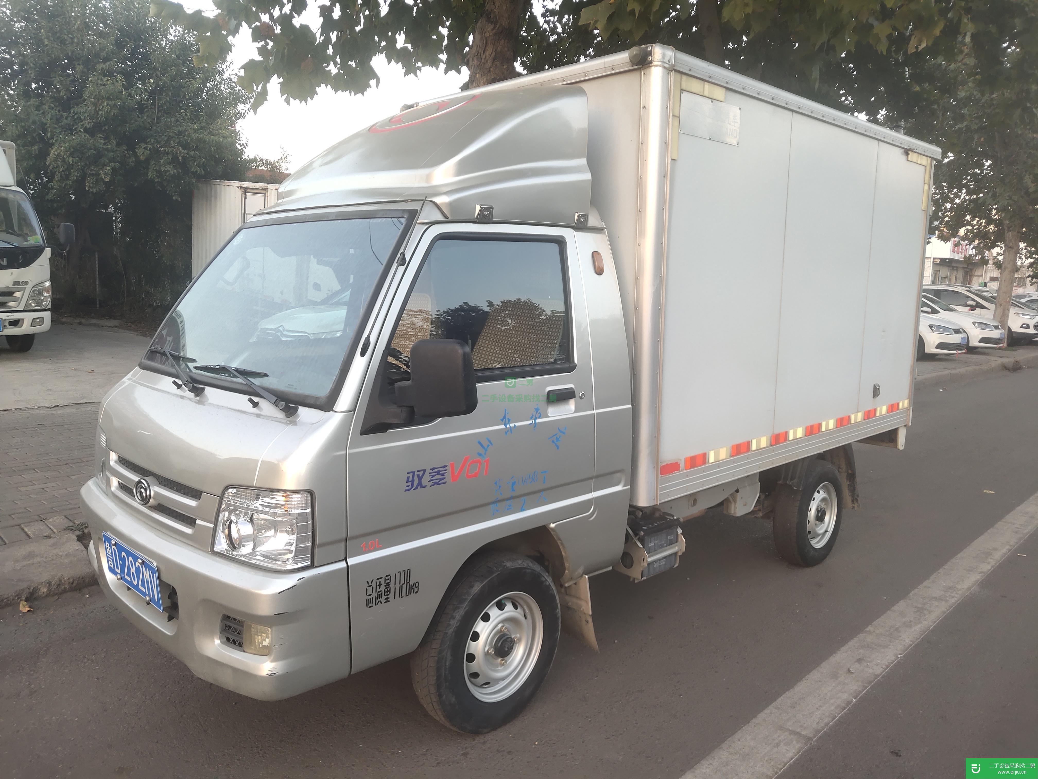 山東出售二手時代馭菱廂式貨車