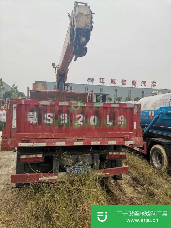 吉林出售二手徐工5噸隨車吊