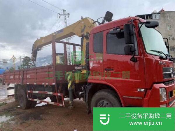 云南出售二手徐工10噸180馬力隨車吊