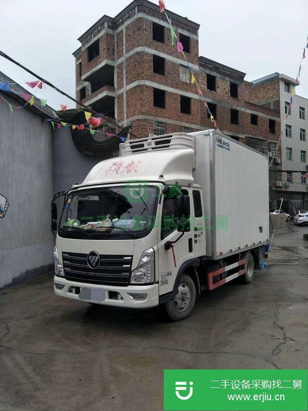福建出售二手福田領航冷藏車