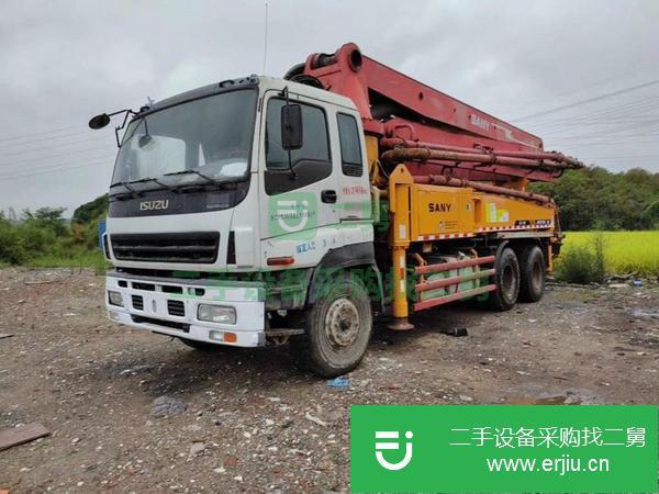 湖南出售二手五十鈴叉腿37米大排量泵車手續齊全包過戶