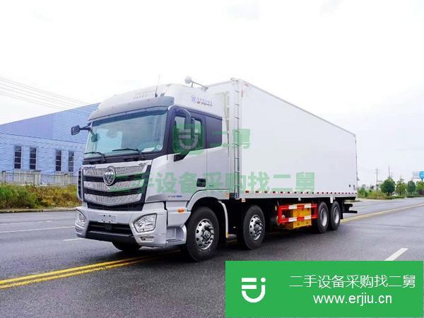 江蘇出售二手福田歐曼460馬力冷藏車