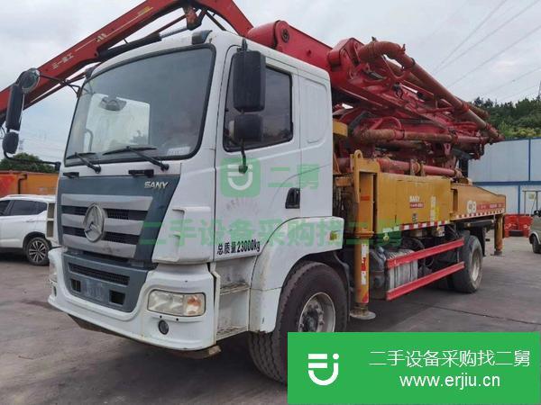湖南出售二手三一37米國五泵車車況良好