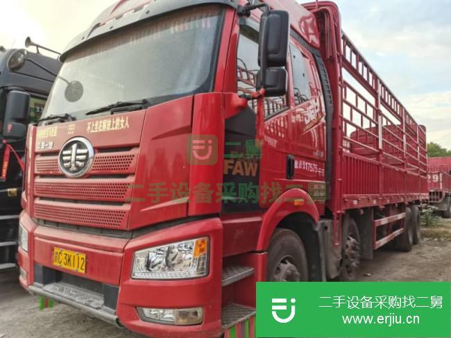 廣東出售二手一汽解放前四后八貨車