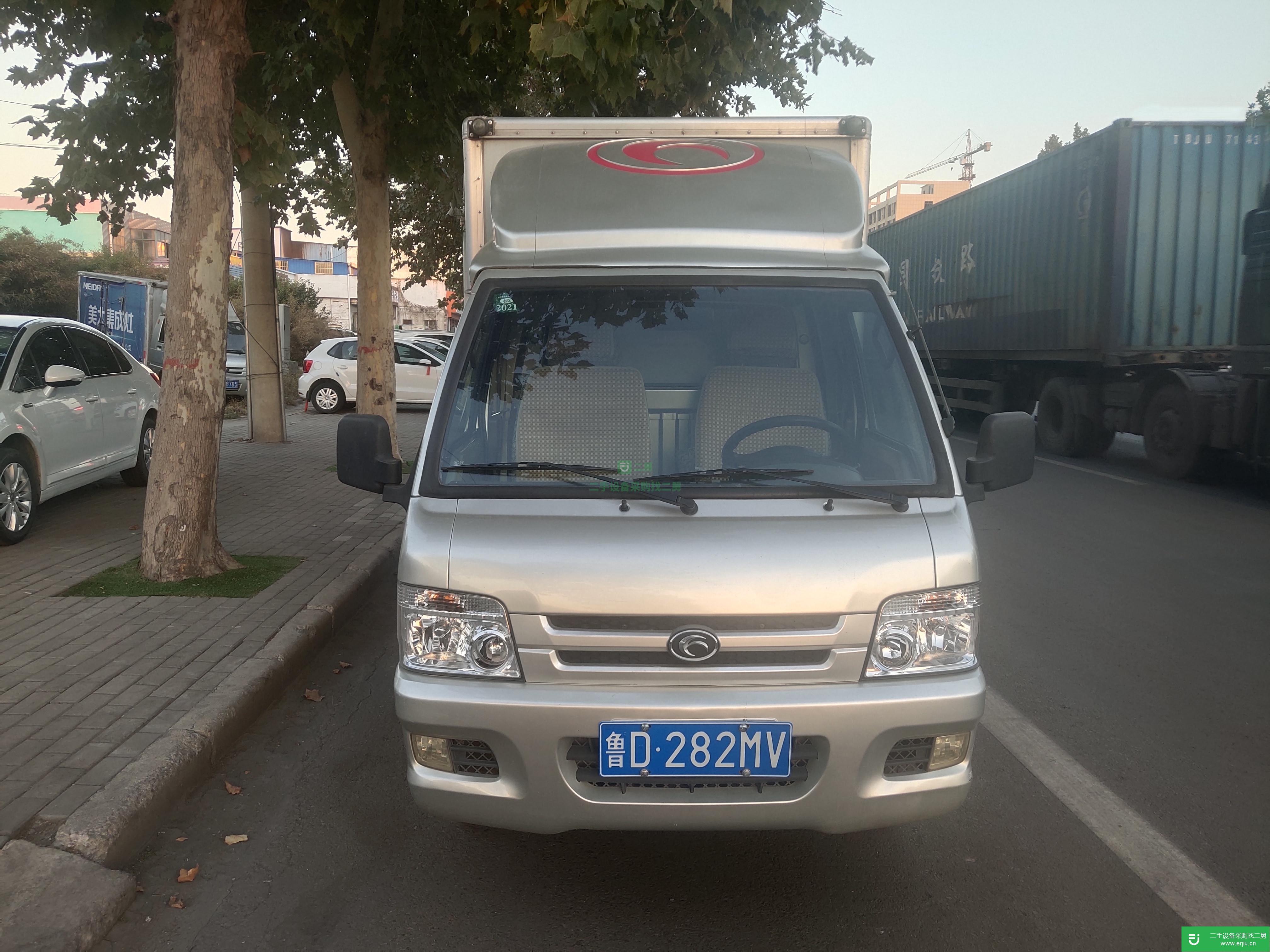 山東出售二手時代馭菱廂式貨車