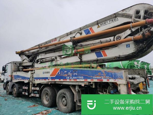 天津出售二手11年中聯52米六節臂泵車