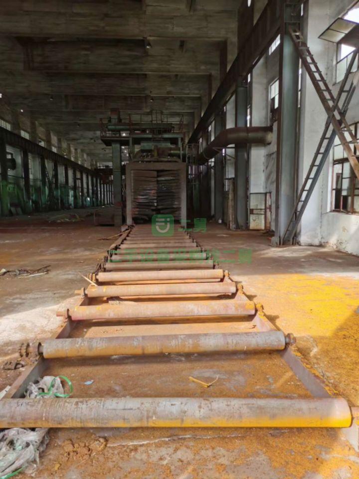 出售二手九成新的1520鋼結構通過式拋丸機