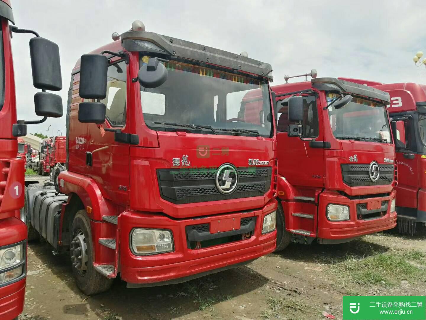 山東出售二手陜汽重卡375馬力牽引車