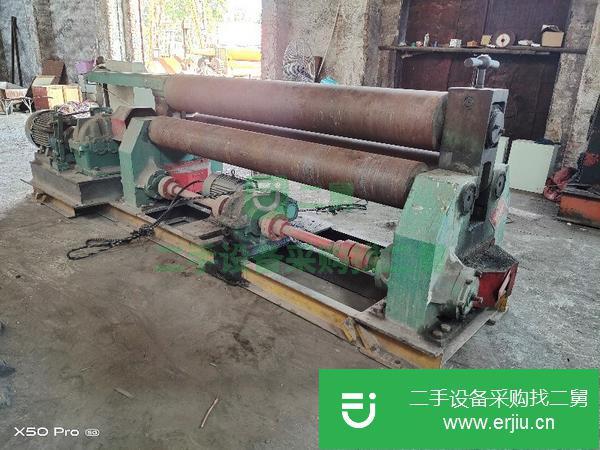 浙江出售二手實心W11-20*2000對稱式機械自動卷板機