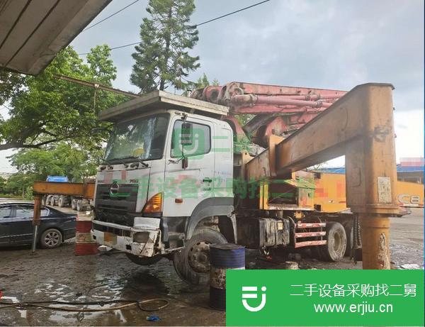 廣西出售二手14年三一49米泵車
