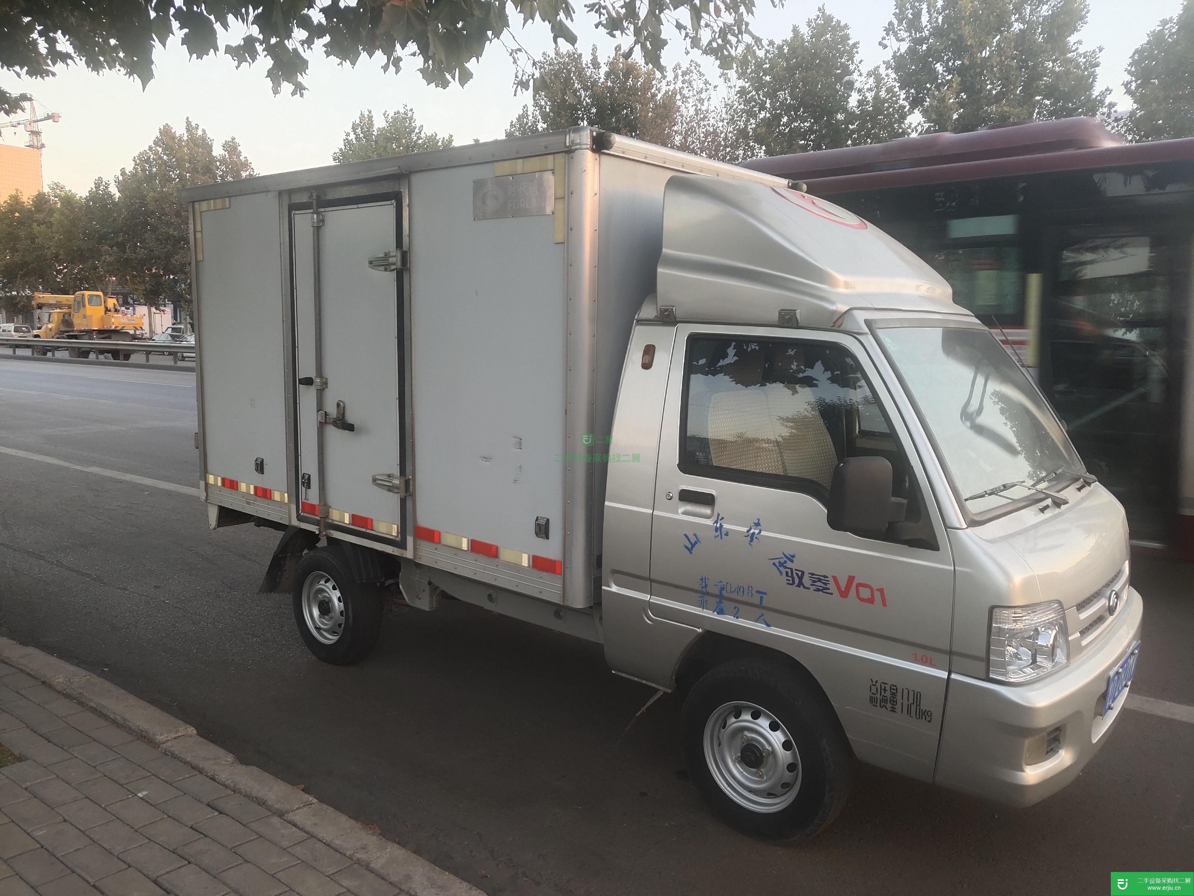 山東出售二手時代馭菱廂式貨車