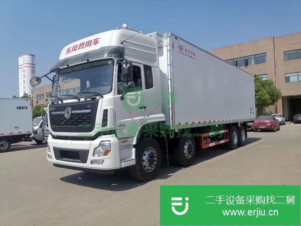 寧夏出售二手東風(fēng)天龍高頂雙臥9米6420馬力冷藏車